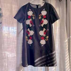 Nicole Miller embroidered dress